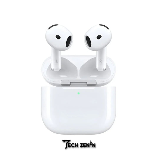 Apple AirPods 4th Generation | Wireless Earbuds with ANC & Made in USA Quality