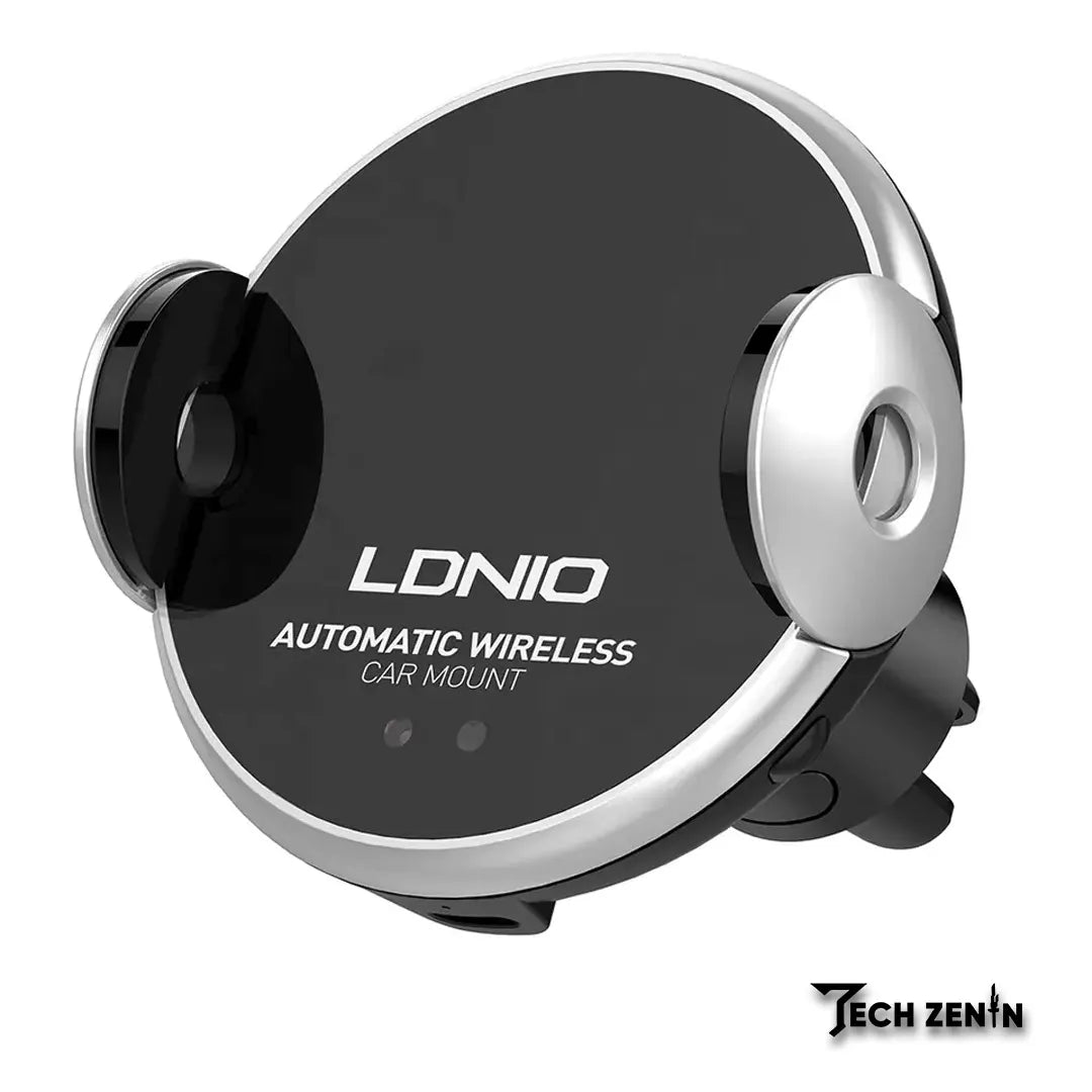 LDNIO MA02 15W Fast Car Wireless Charger Stand | Adjustable & Secure Hold