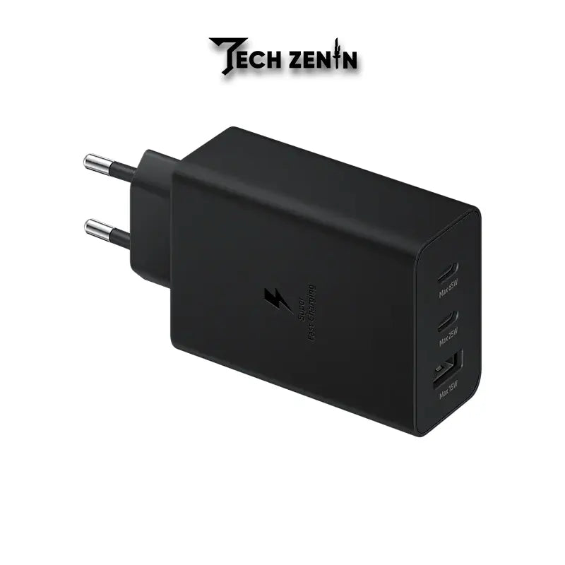 Samsung 65W USB-C Power Delivery Adapter with Trio Ports (US Plug)