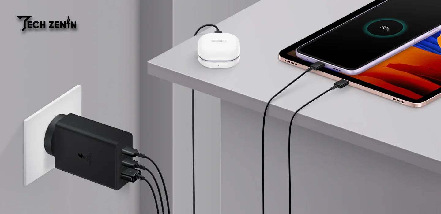 Samsung 65W USB-C Power Delivery Adapter with Trio Ports (US Plug)