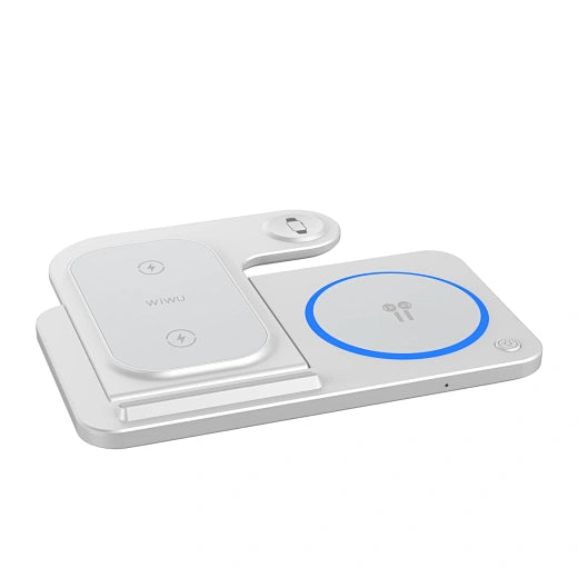 ⚡ WIWU Wi-W020 Folding 3-in-1 15W Magnetic Wireless Charger