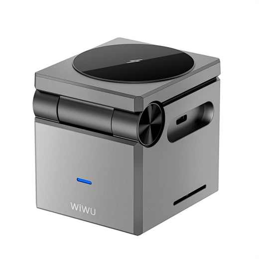 β‘ WIWU Wi-W030 Small Square 3-in-1 Cableless Wireless Charger