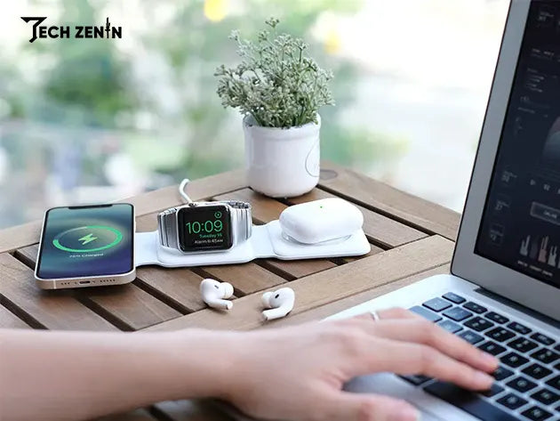 3 in 1 15W Magnetic Wireless Charger Mat Pad - Tech Zenin.com