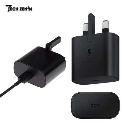 Samsung 25W USB-C Power Delivery Adapter – UK Plug